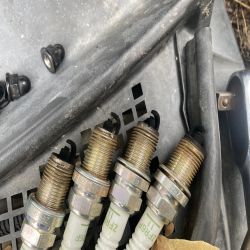 dirty spark plugs